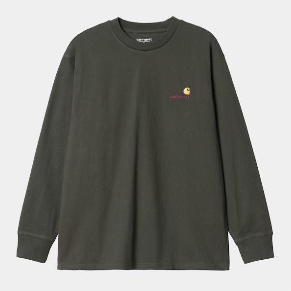Carhartt WIP - Kaki American Script T-shirt