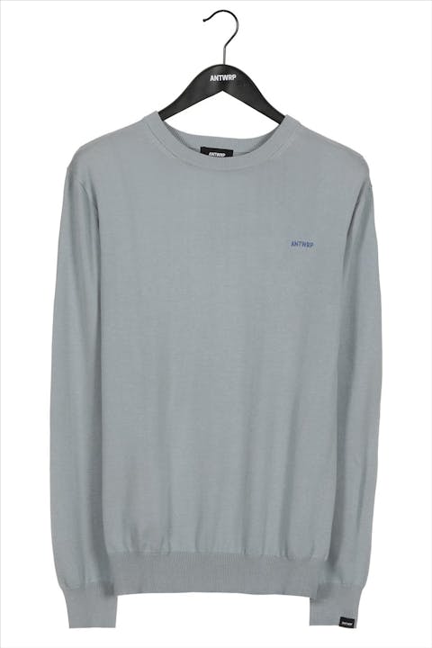 Antwrp - Lichtblauwe Basic Crewneck trui