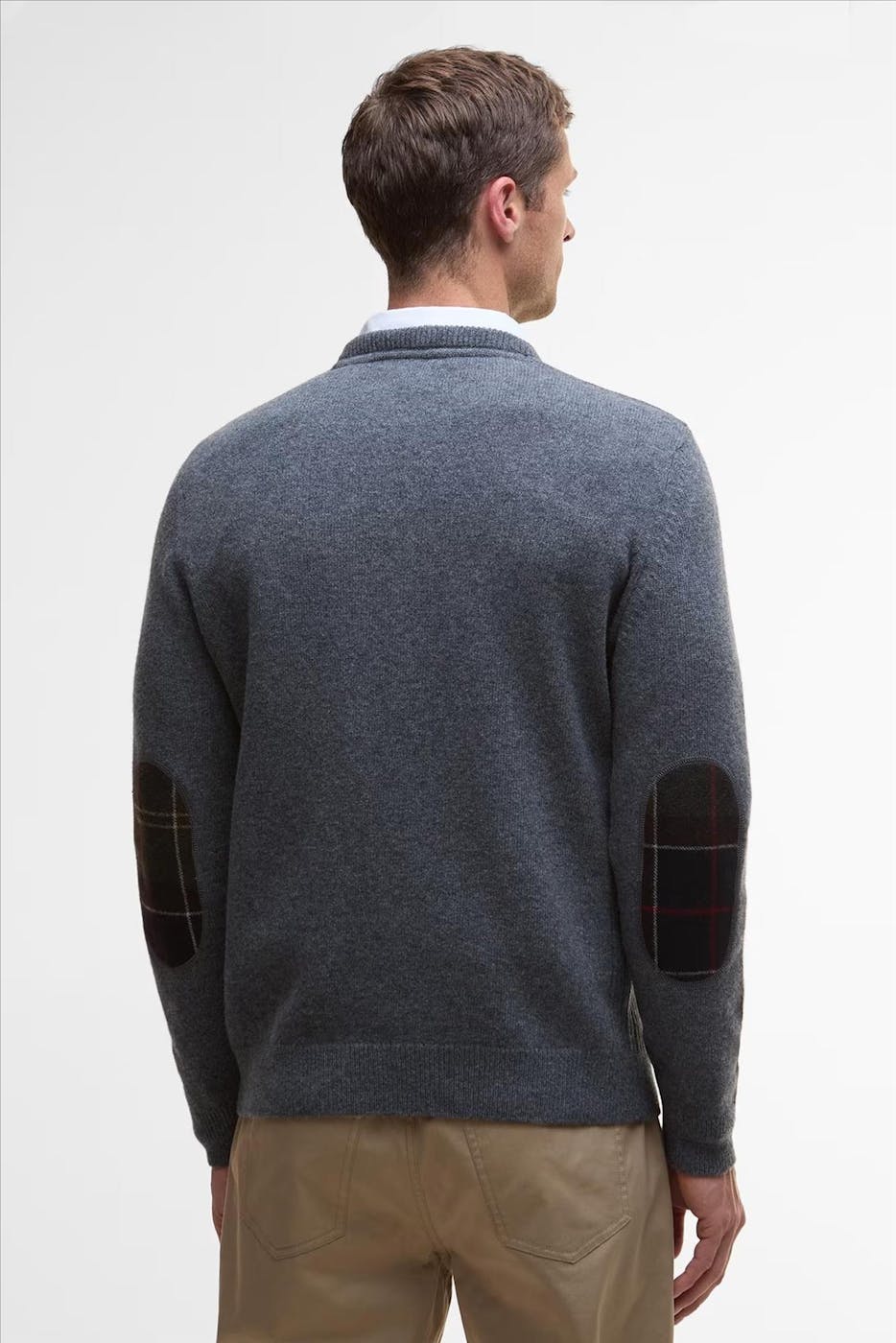 Barbour - Grijze Holden trui