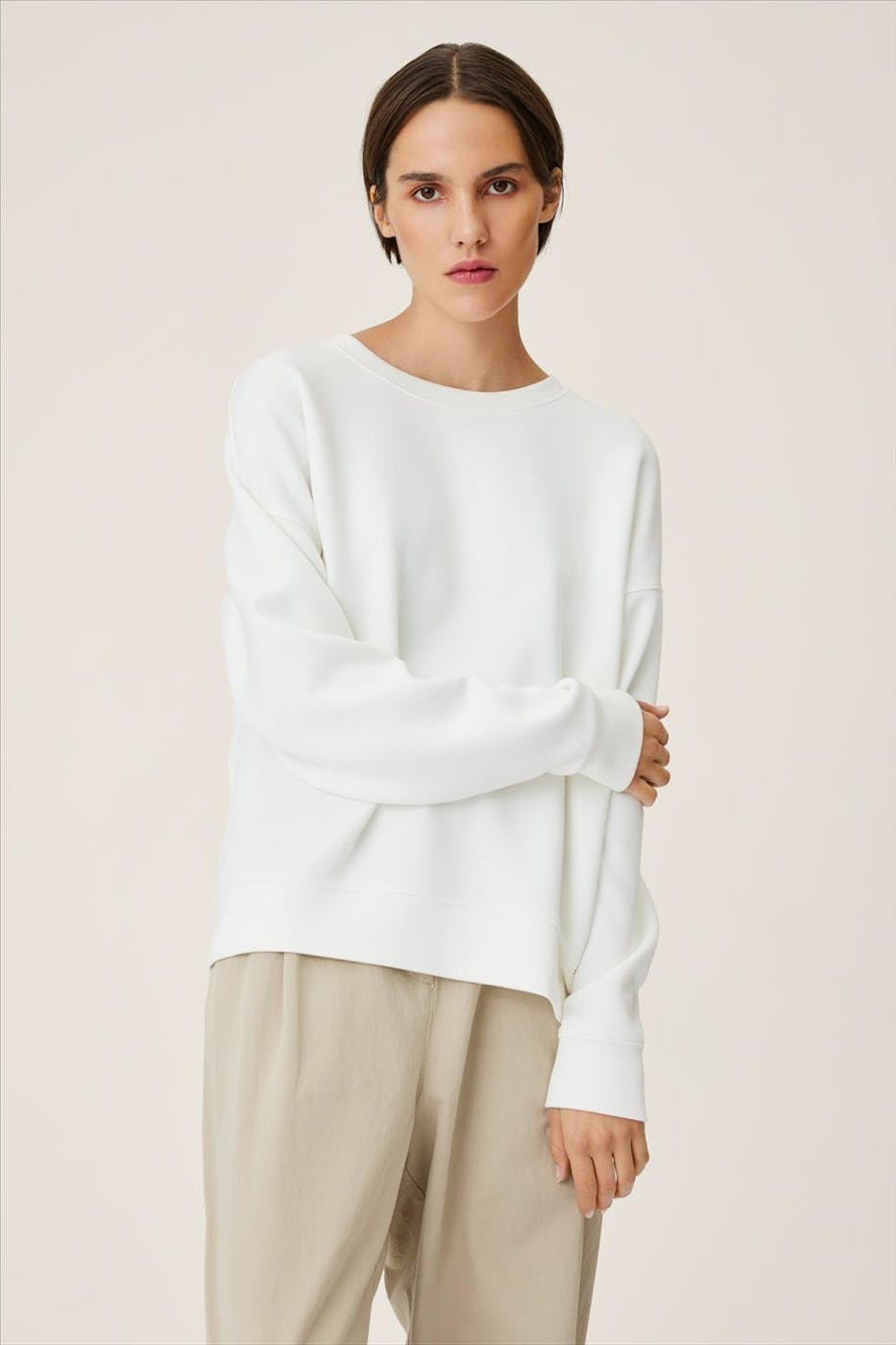 MSCH COPENHAGEN - Ecru Ima sweater