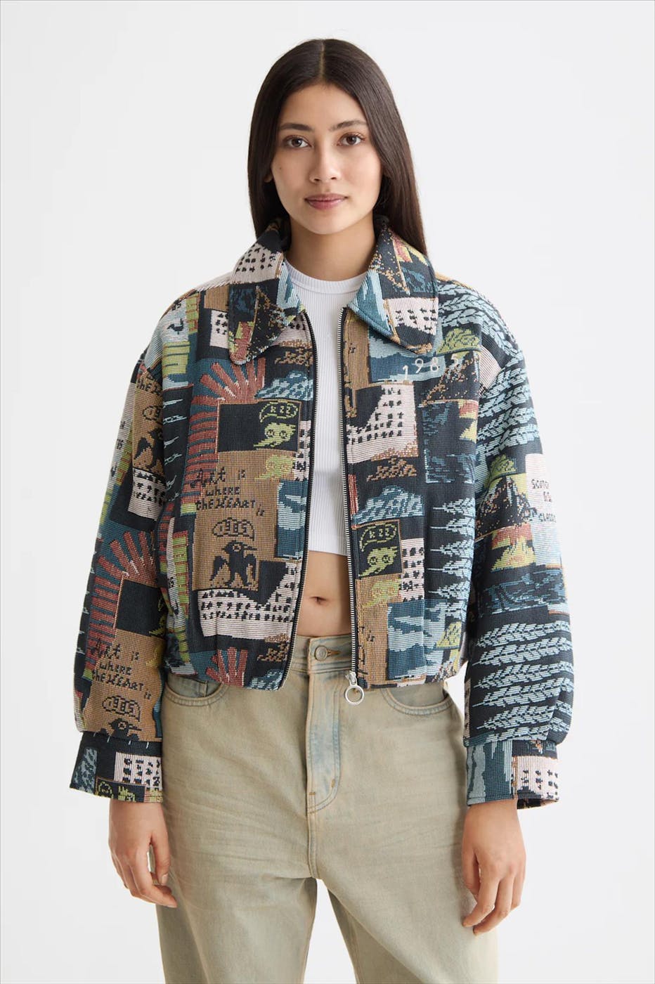 Scotch & Soda - Multicolored Jacquard jacket