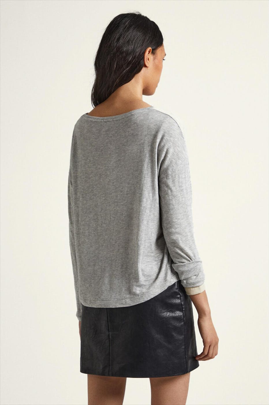 Pepe Jeans London - Grijze Carla T-shirt