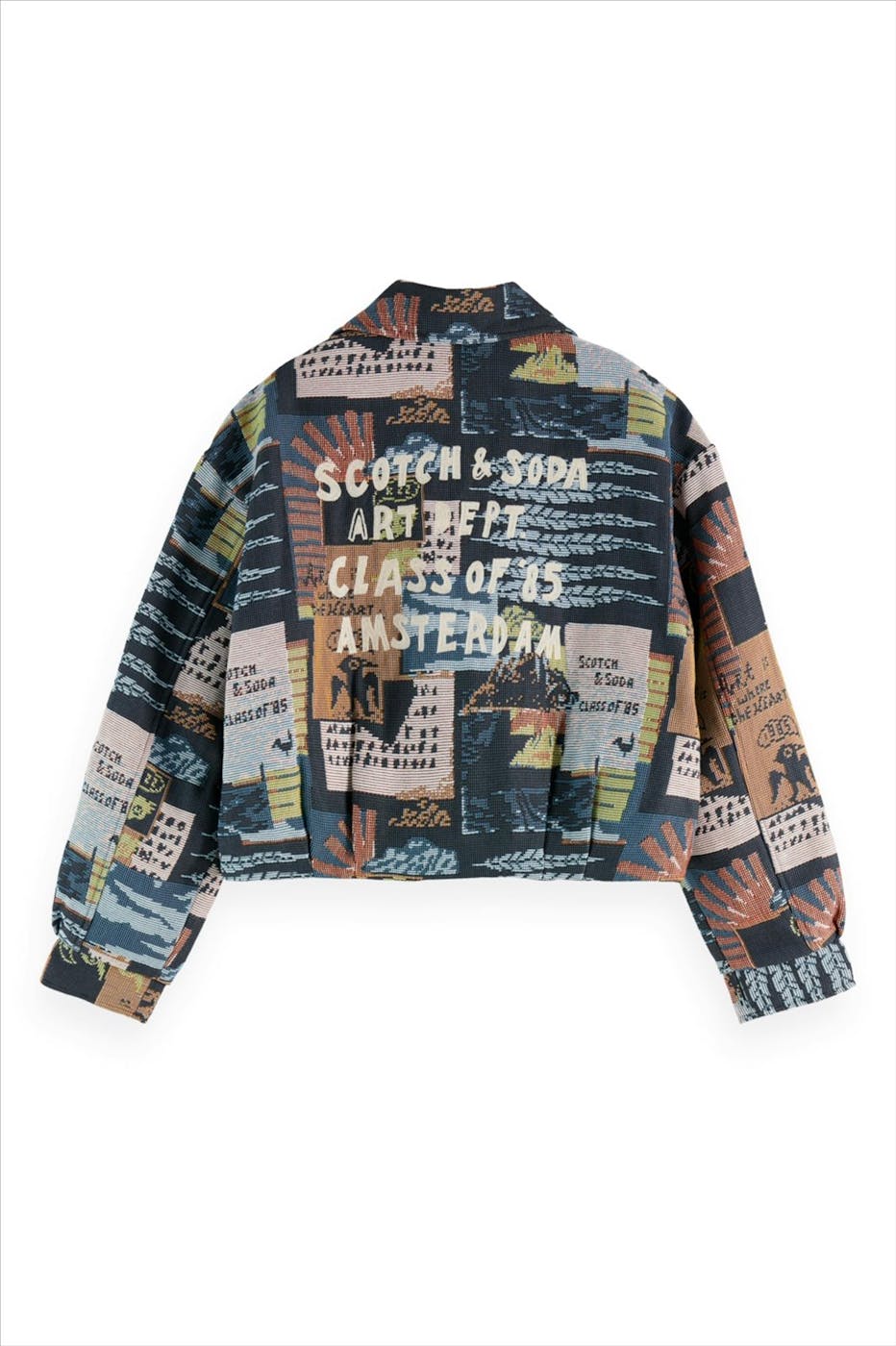 Scotch & Soda - Multicolored Jacquard jacket