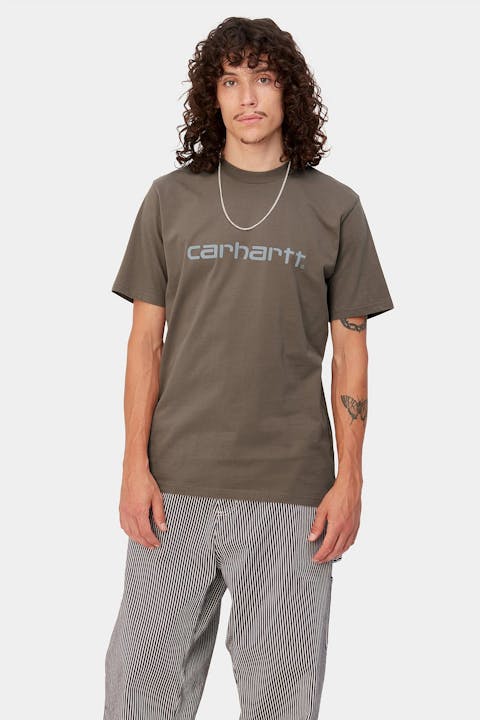 Carhartt WIP - Taupe Script T-shirt