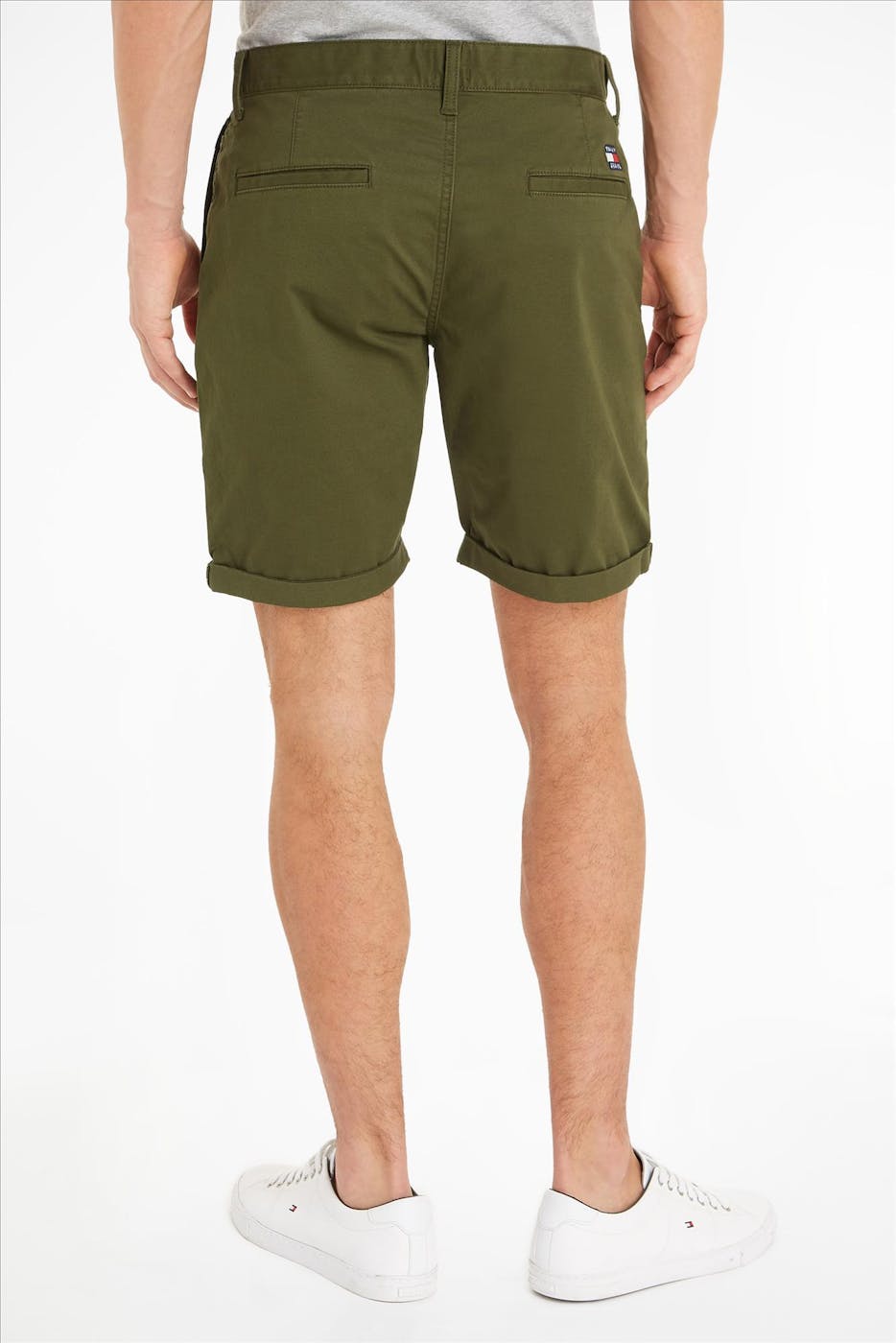 Tommy Jeans - Kaki Scanton short