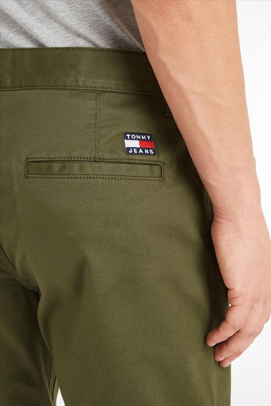 Tommy Jeans - Kaki Scanton short
