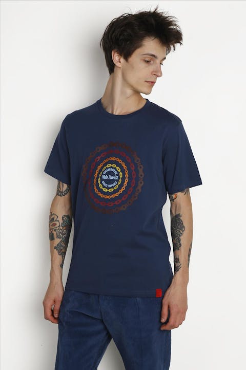 Antwrp - Donkerblauwe Chain Lover T-shirt