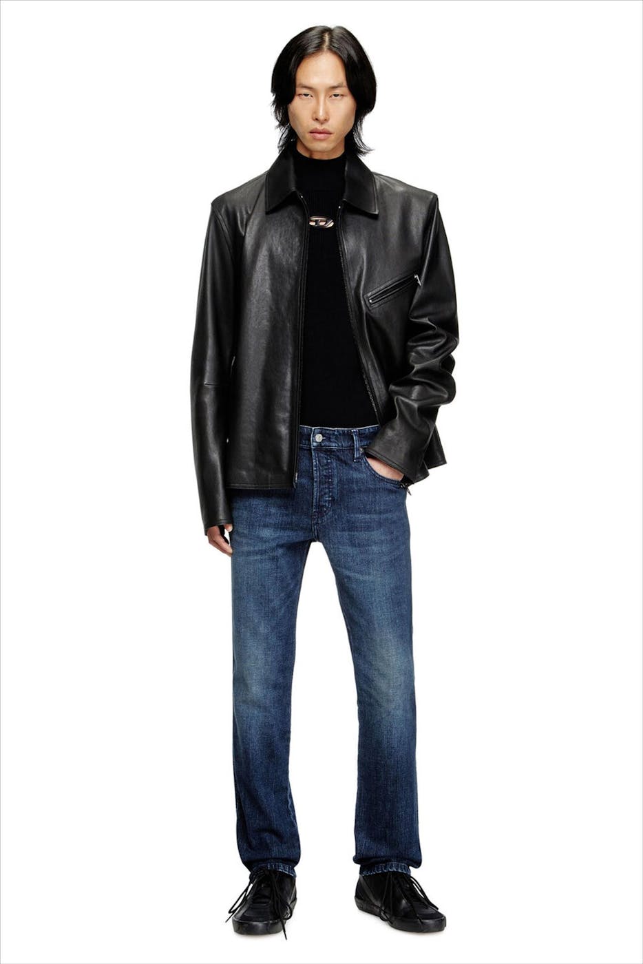 Diesel - Donkerblauwe 1993 D-Vyl slim jeans