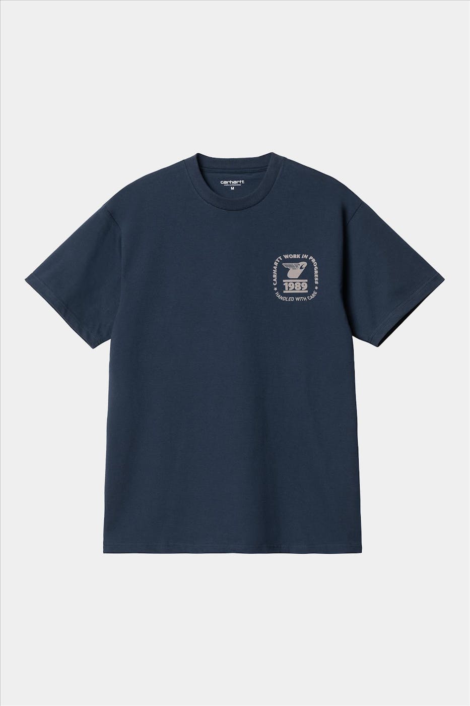Carhartt WIP - Donkerblauwe Stamp State T-shirt