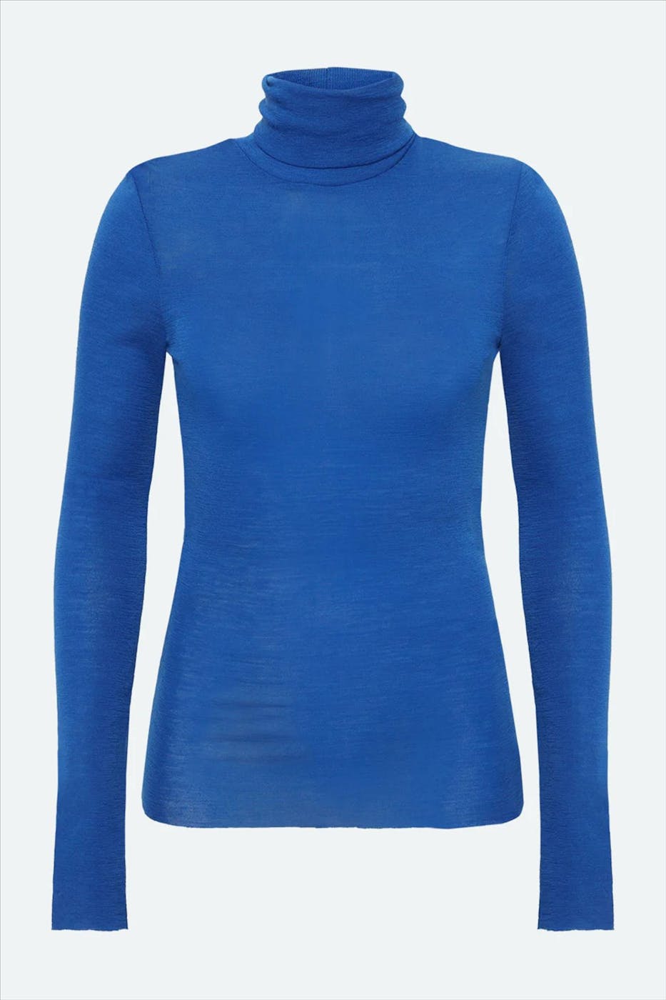 Minimum - Blauwe Pernilles rolkraag