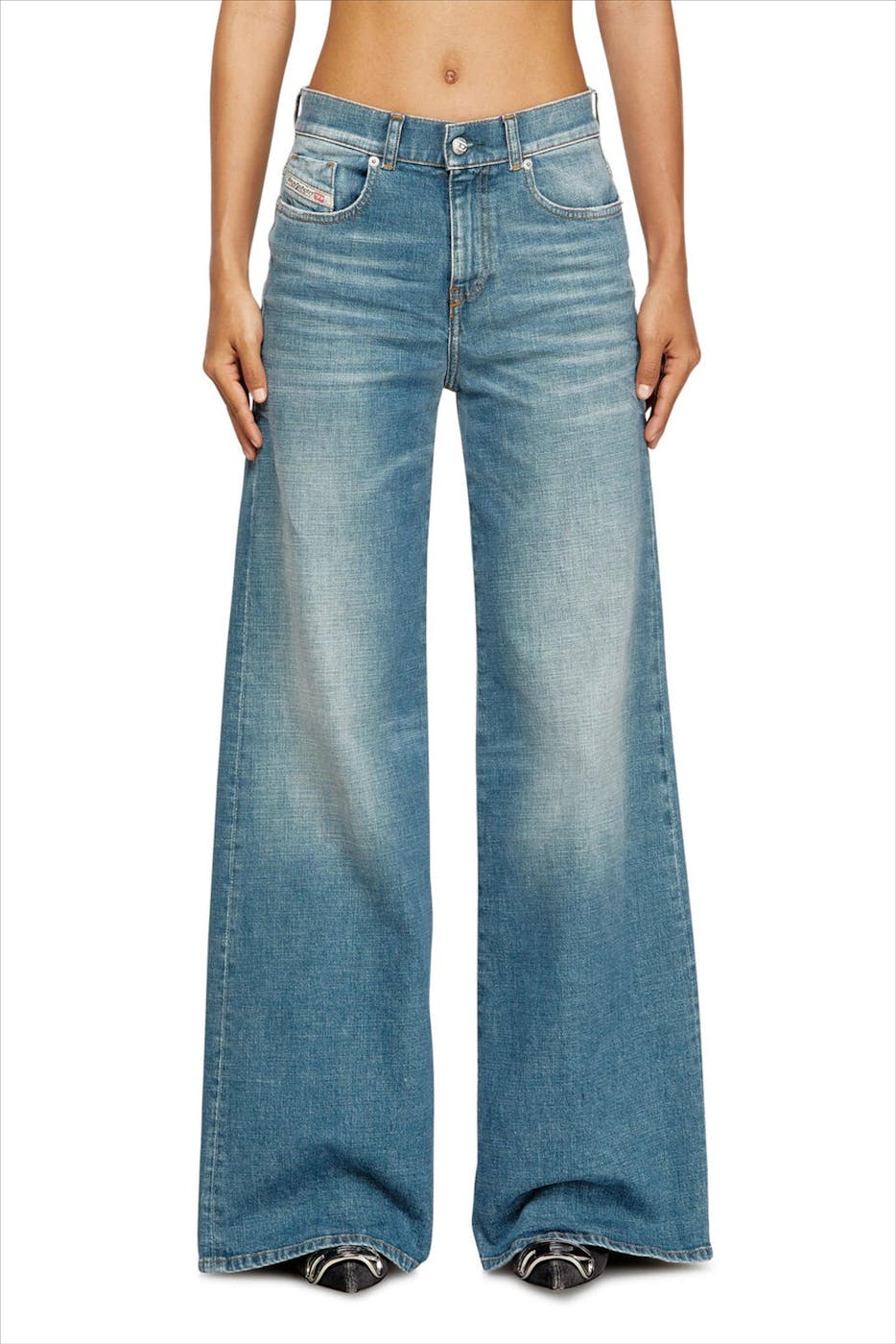 Diesel - Lichtblauwe 1978 D-Akemi flare jeans
