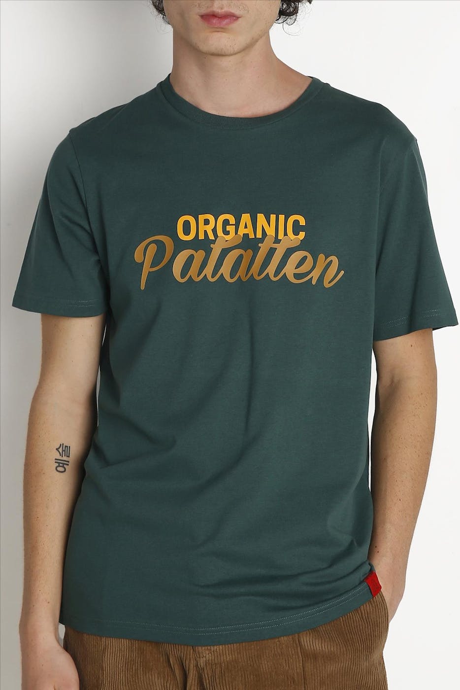 Antwrp - Donkergroene Organic Patatten T-shirt