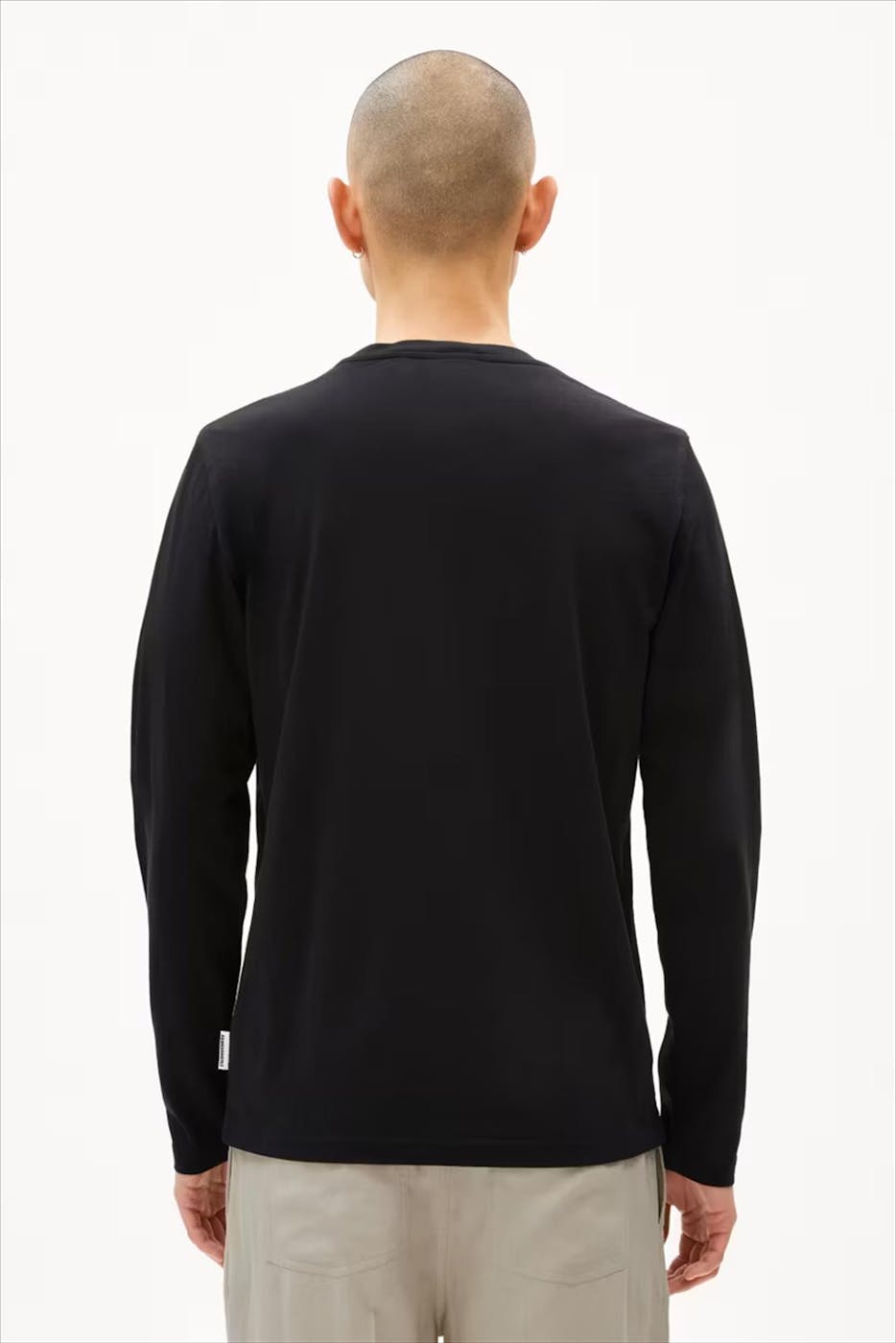 Armed Angels - Zwarte Jaames longsleeve