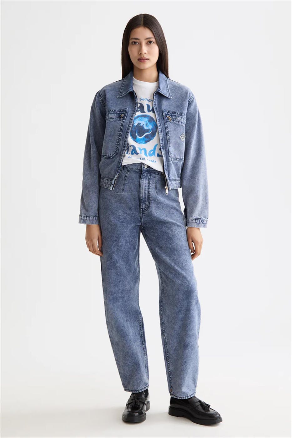 Scotch & Soda - Marineblauwe The Tide jeans