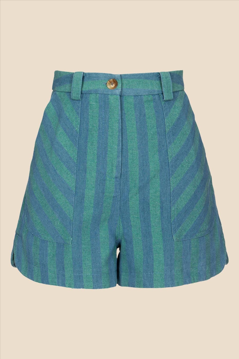FRNCH - Groen-blauwe Tiffany short