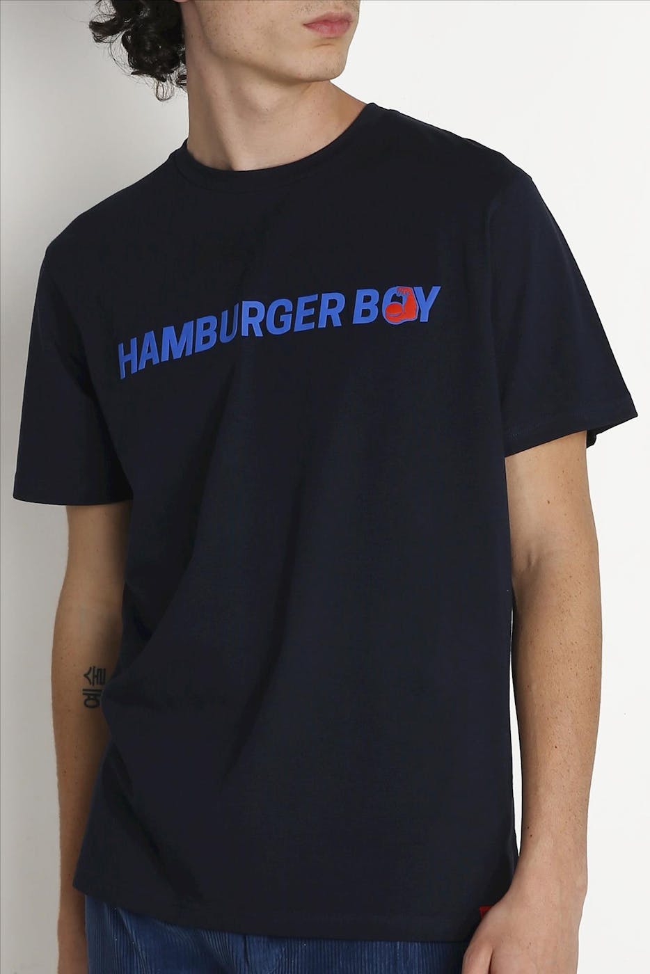 Antwrp - Donkerblauwe Hamburger Boy T-shirt
