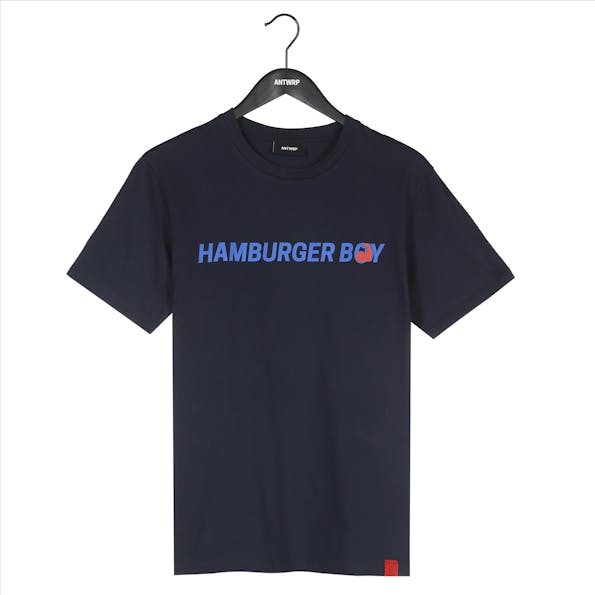 Antwrp - Donkerblauwe Hamburger Boy T-shirt