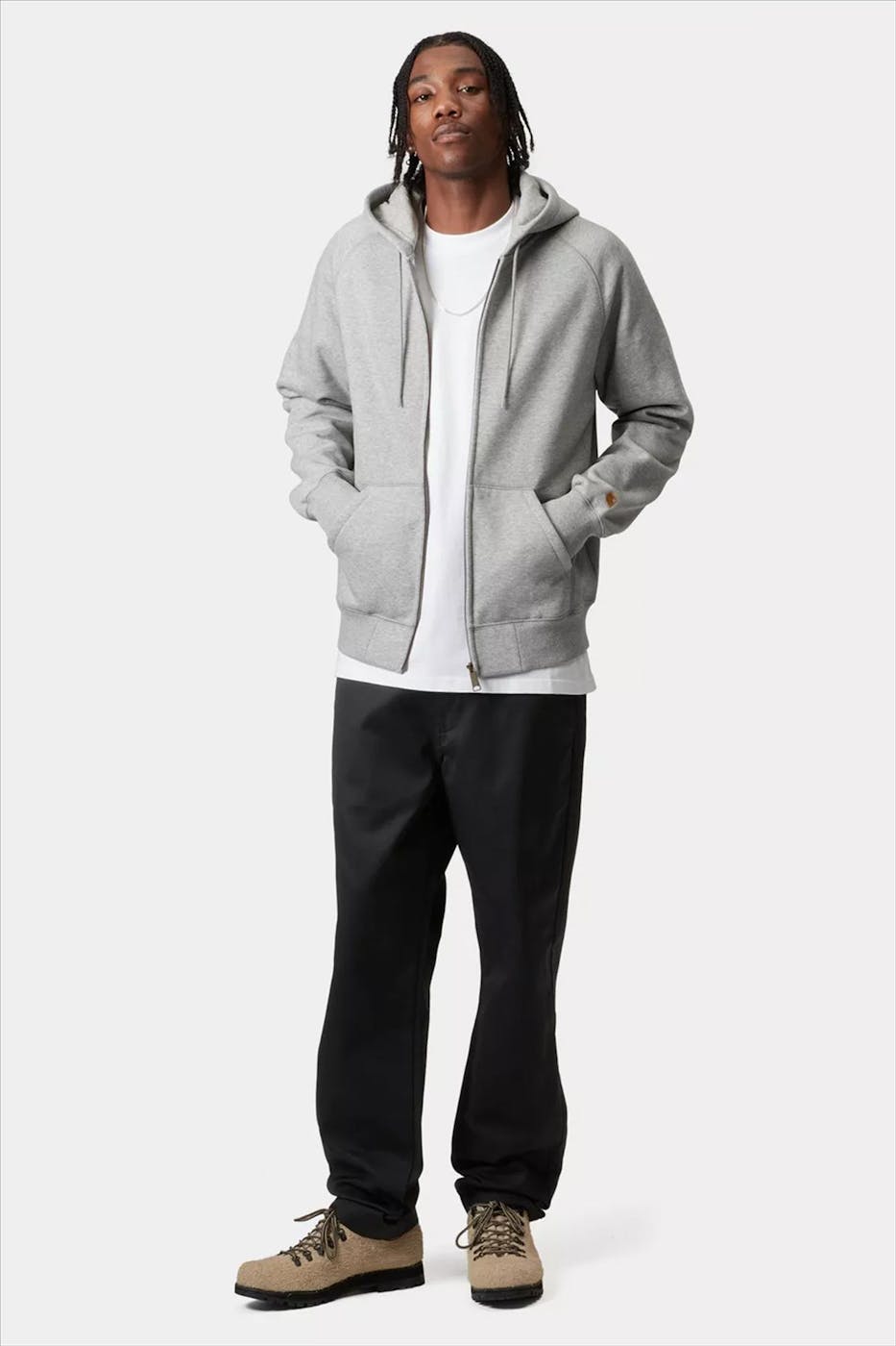 Carhartt WIP - Zwarte relaxed tapered Master Pant