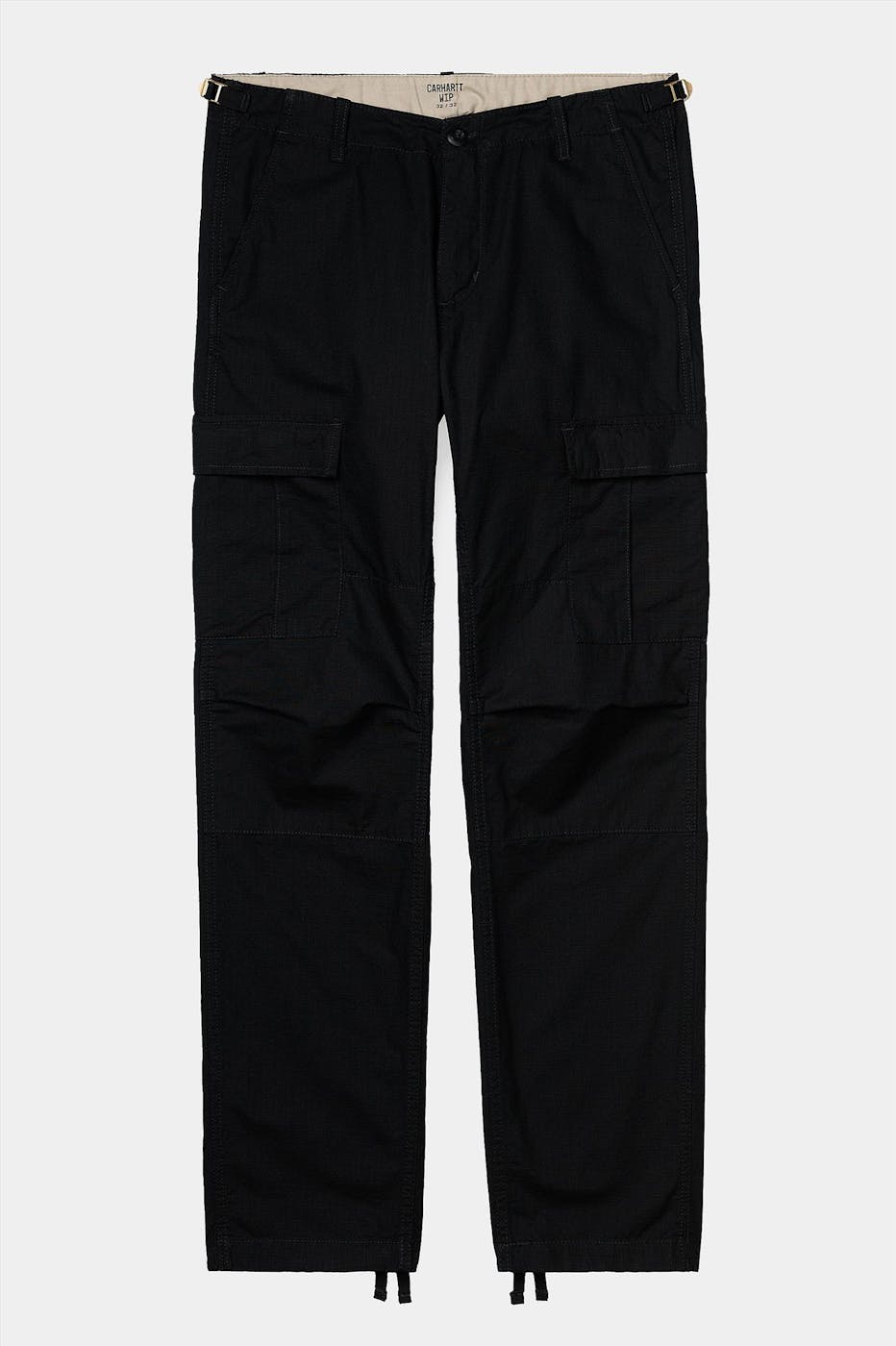 Carhartt WIP - Zwarte 'Aviation Pant' cargo pants