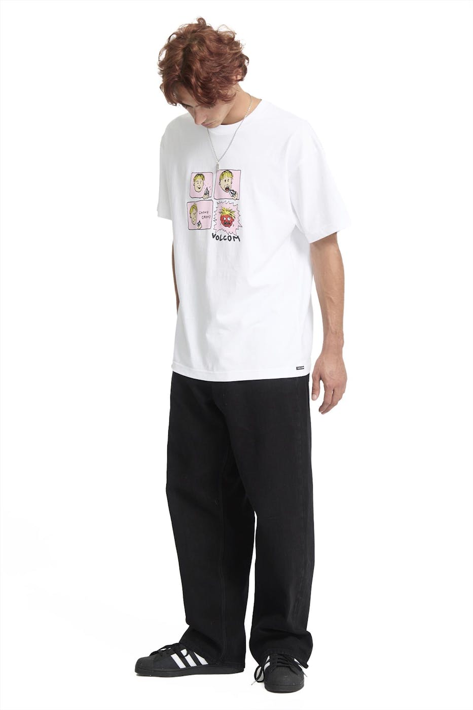 Volcom - Witte Chomp Chomp T-shirt