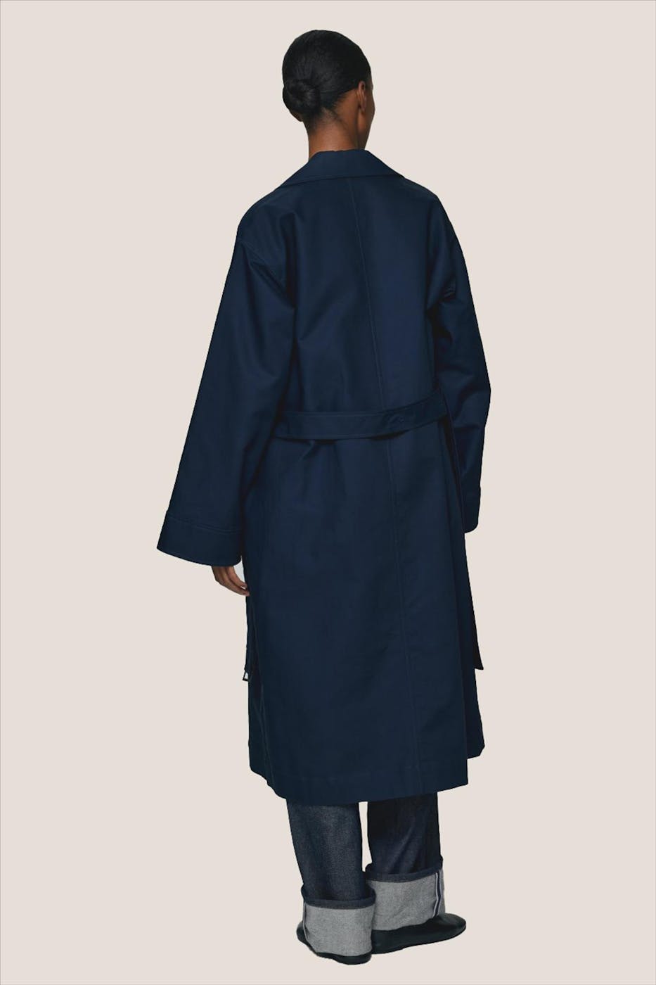MSCH COPENHAGEN - Donkerblauwe Aune Josefine jas
