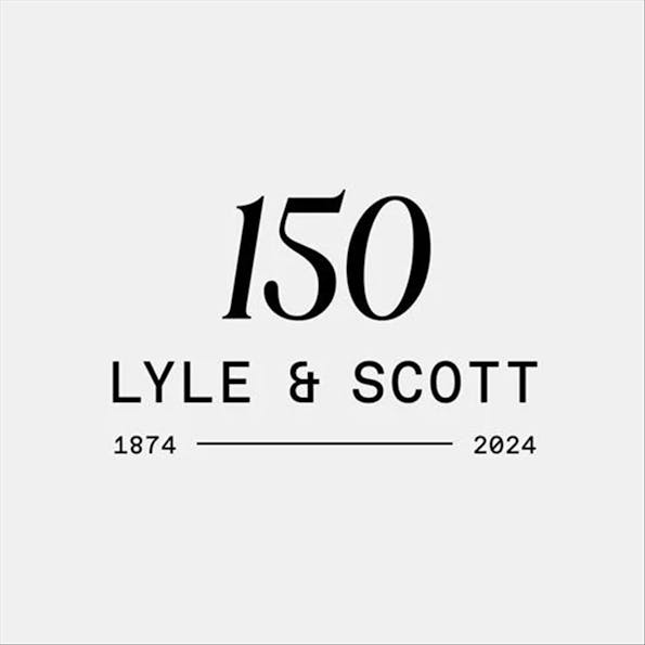 Lyle & Scott - Donkerblauwe Multi Marl trui