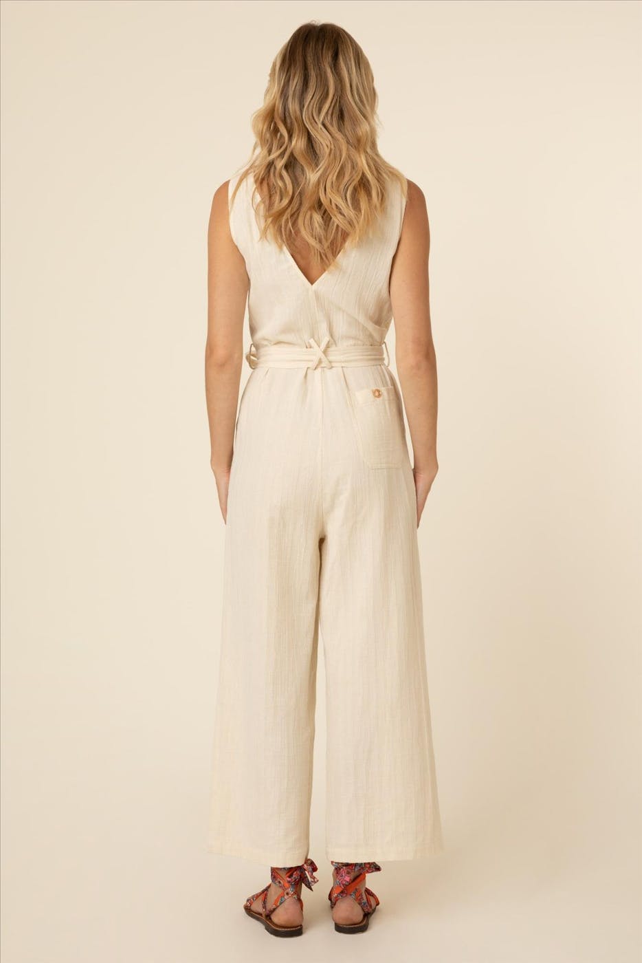 FRNCH - Beige Laurena jumpsuit