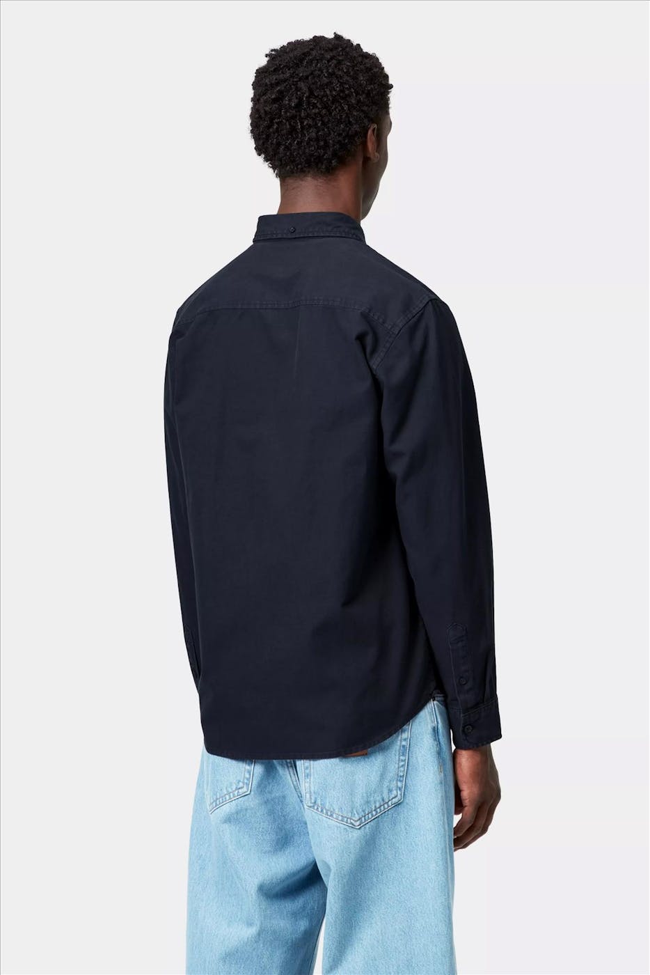Carhartt WIP - Donkerblauw Bolton hemd