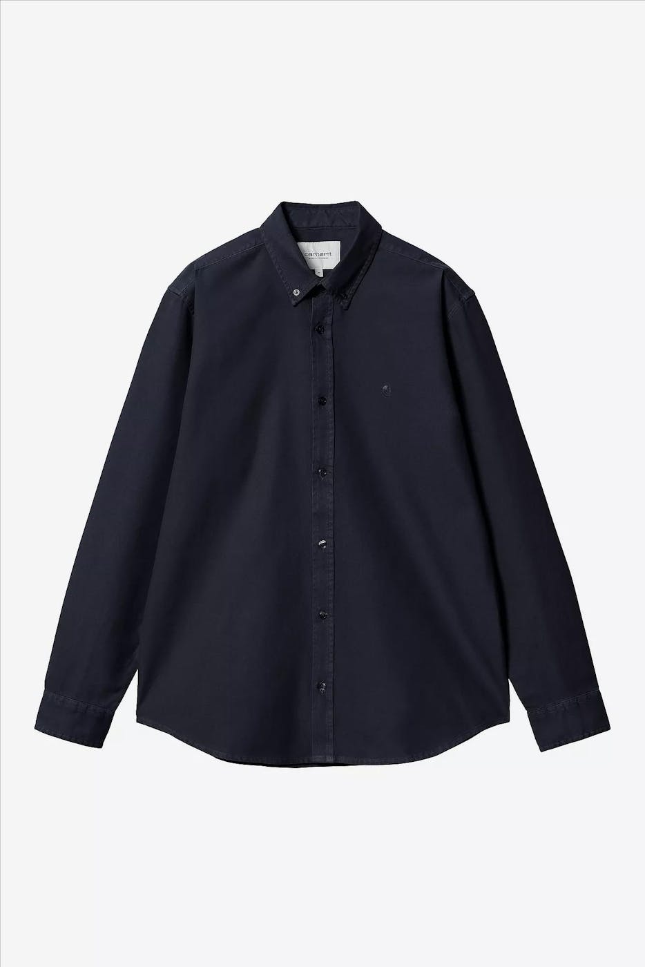 Carhartt WIP - Donkerblauw Bolton hemd