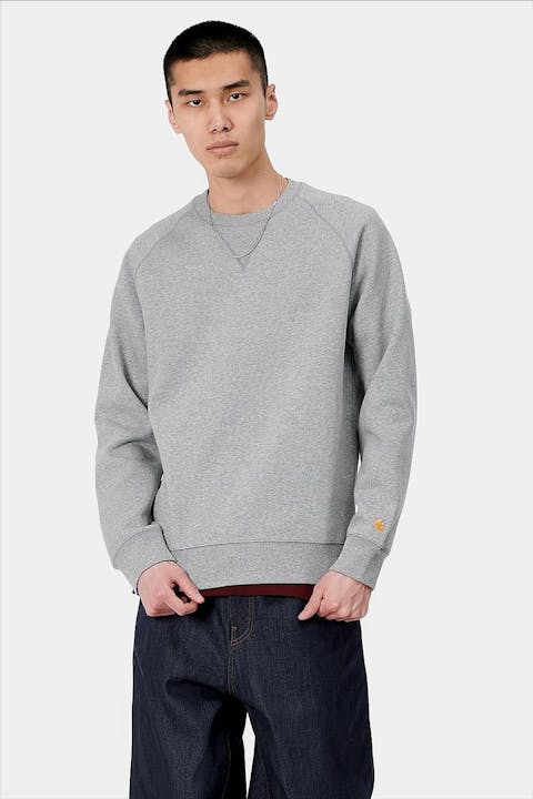 Carhartt WIP - Grijze Chase sweater