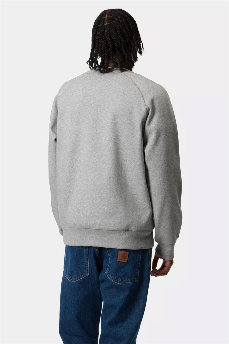 Carhartt WIP - Grijze Chase sweater