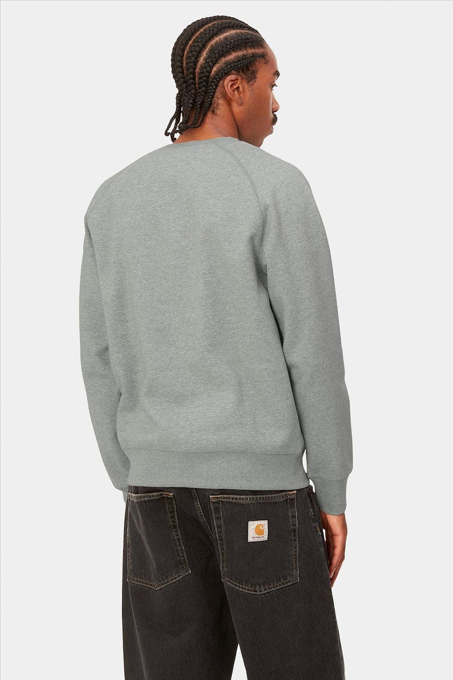 Carhartt WIP - Grijze Chase sweater
