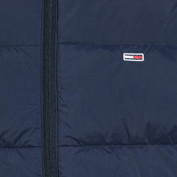 Tommy Jeans - Donkerblauwe Light Down jas