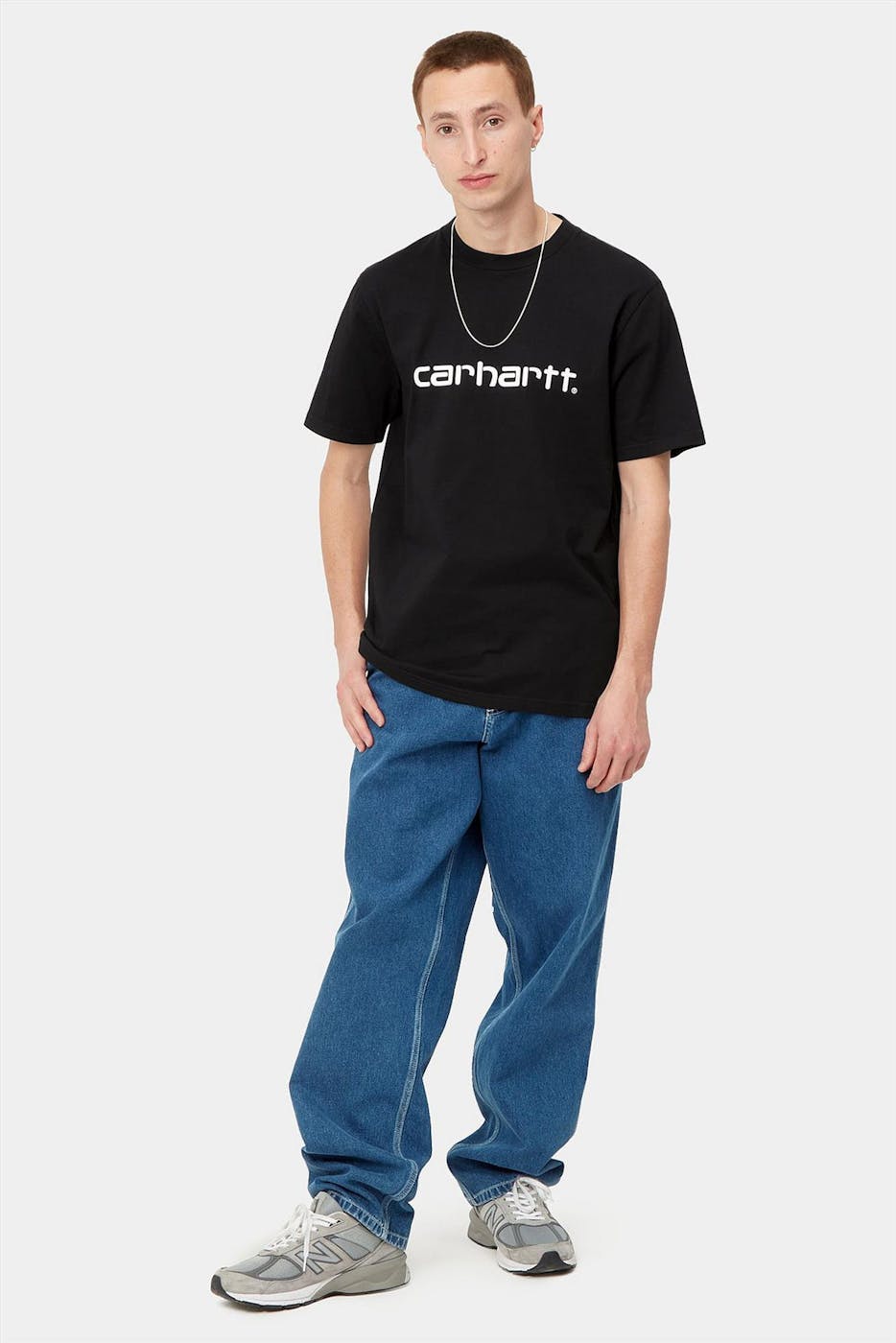 Carhartt WIP - Zwarte Script T-shirt
