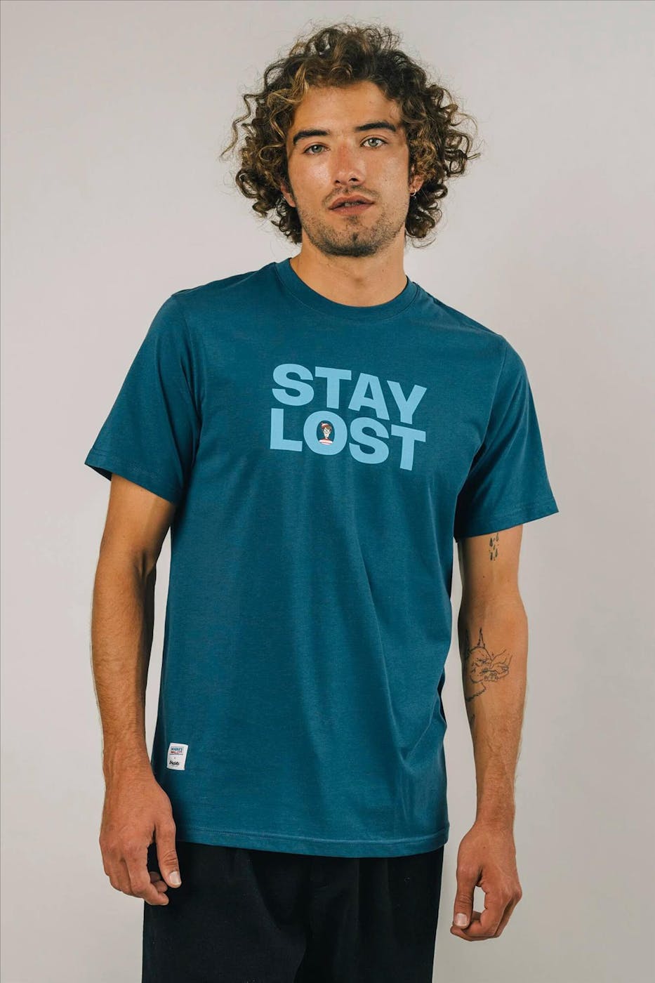 Brava - Blauwe Wally Stay Lost T-shirt