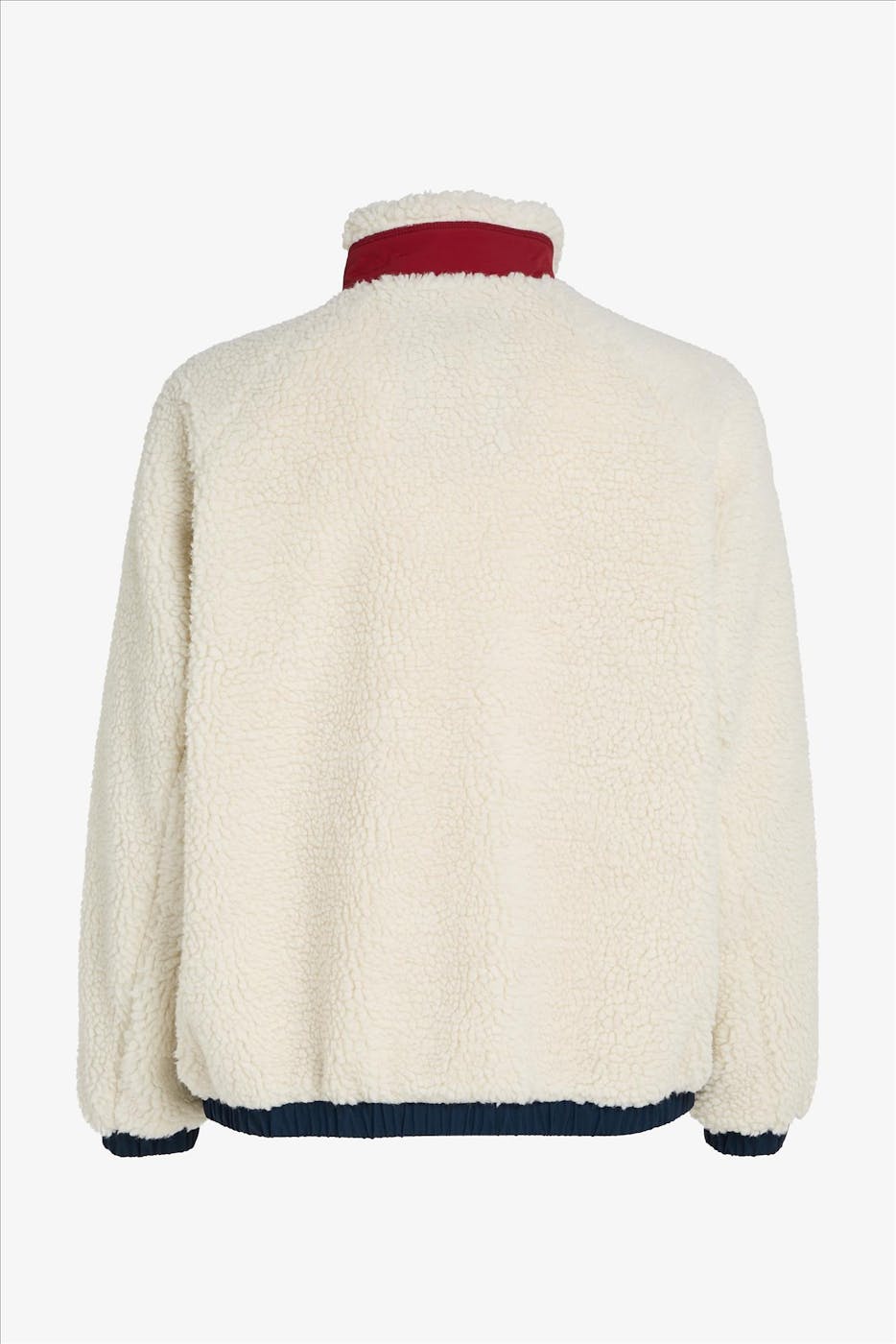 Tommy Jeans - Ecru Outdoor Teddy jas