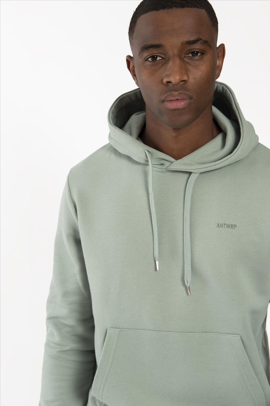 Antwrp - Mintgroene Basic hoodie