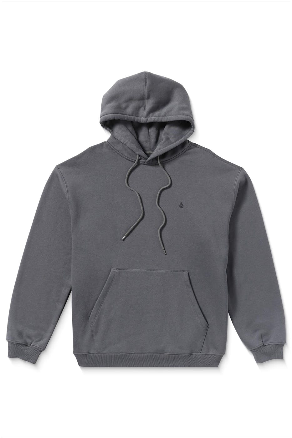 Volcom - Donkergrijze Single Stone hoodie