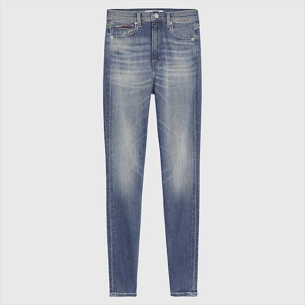 Tommy Jeans - Blauwe Sylvia Super Skinny jeans