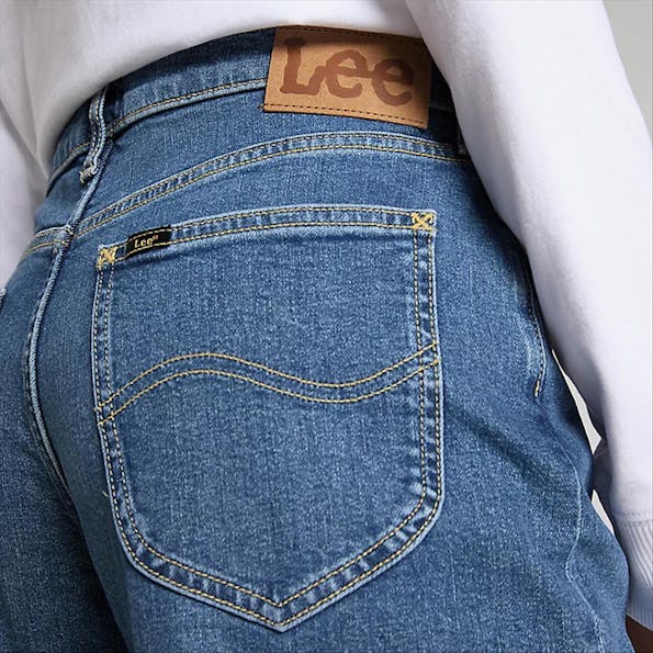 Lee - Blauwe Jane Regular Straight jeans