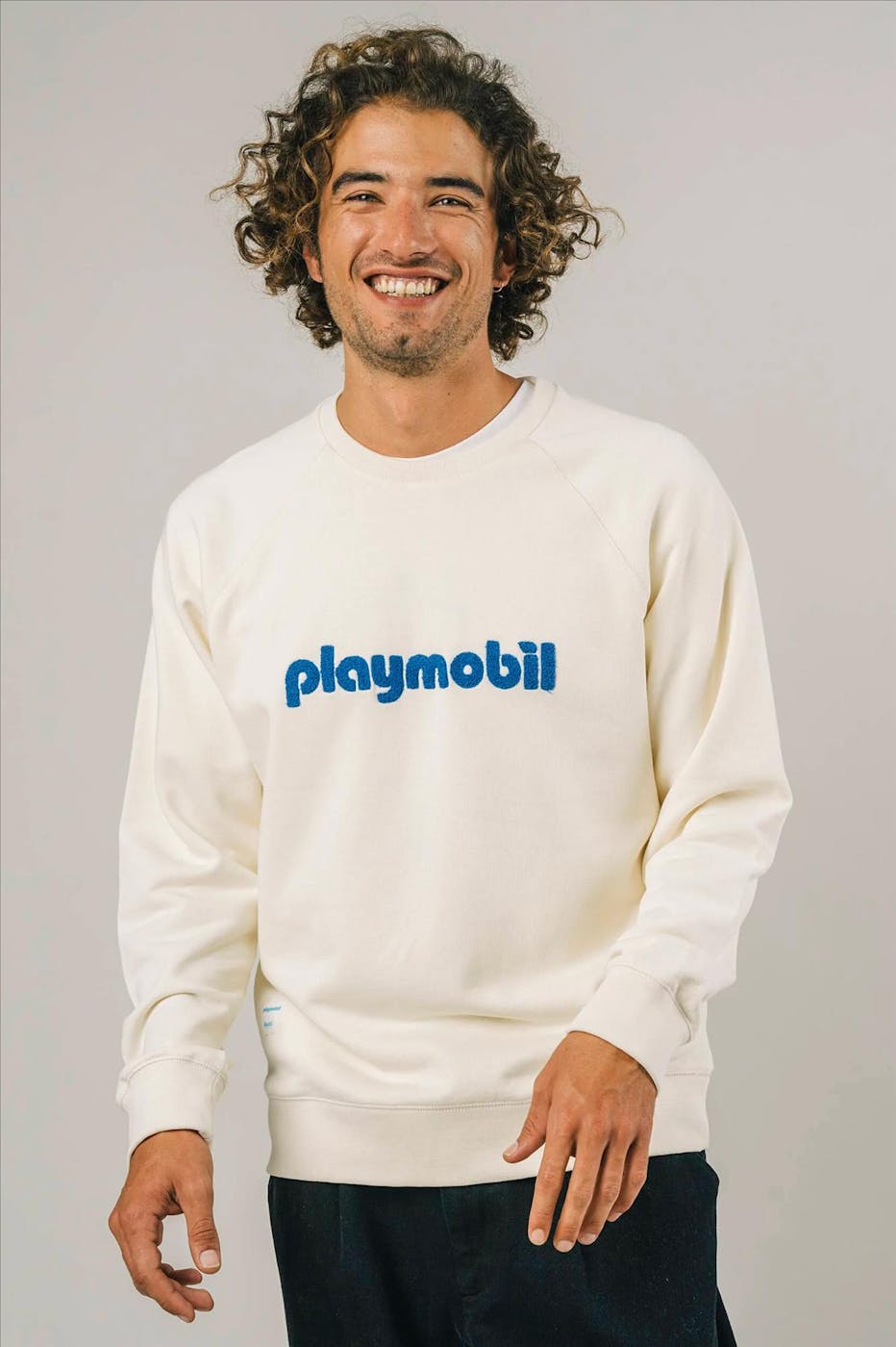 Brava - Ecru Playmobil Logo sweater