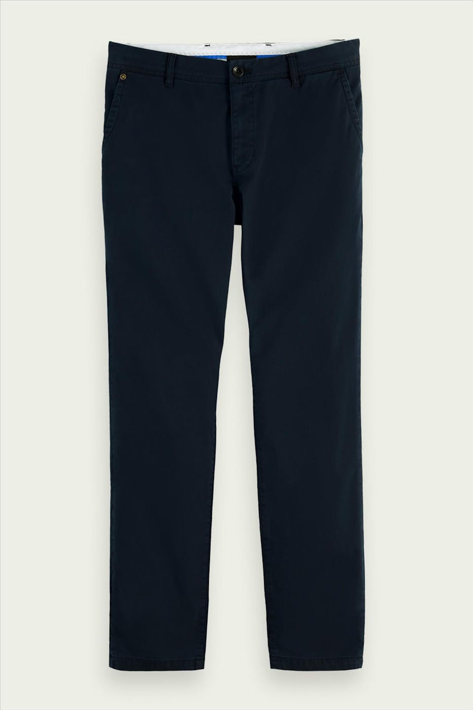 Scotch & Soda - Donkerblauwe Stuart slim chino