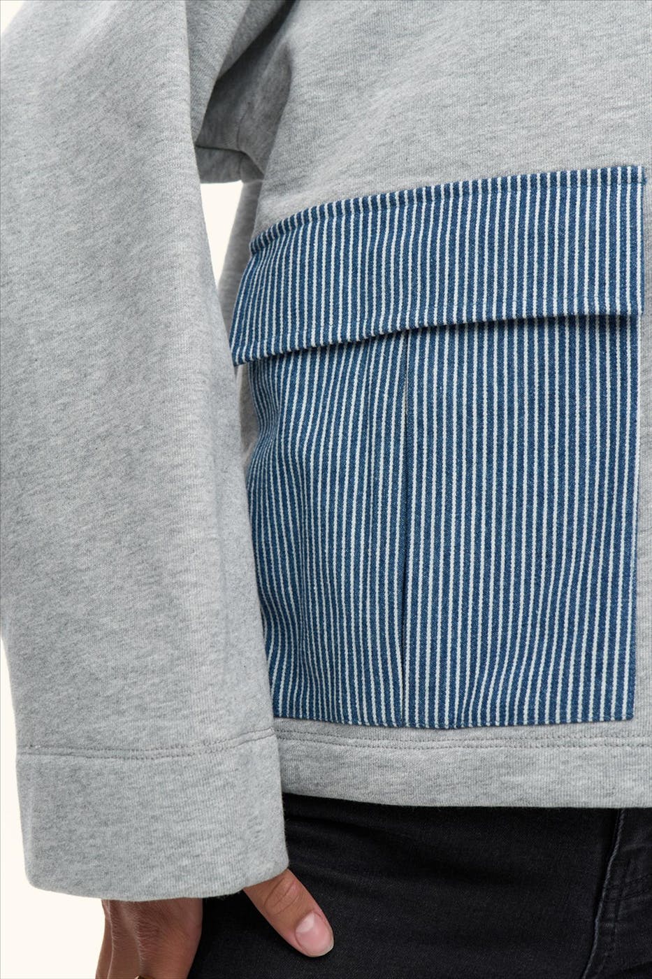 Nümph - Grijze Zhelly sweater