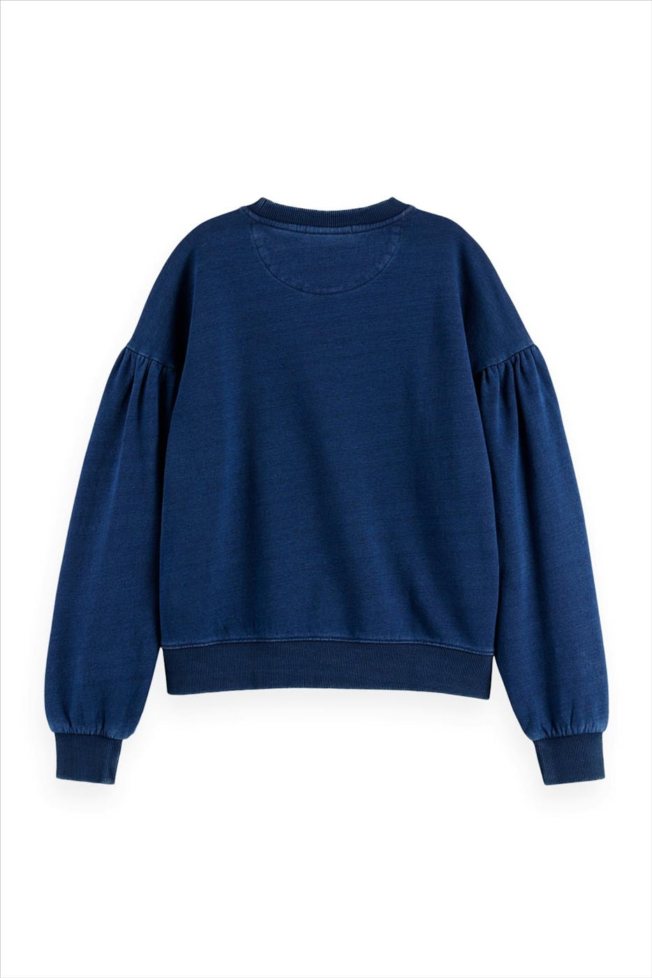 Scotch & Soda - Donkerblauwe Balloon Sleeve sweater