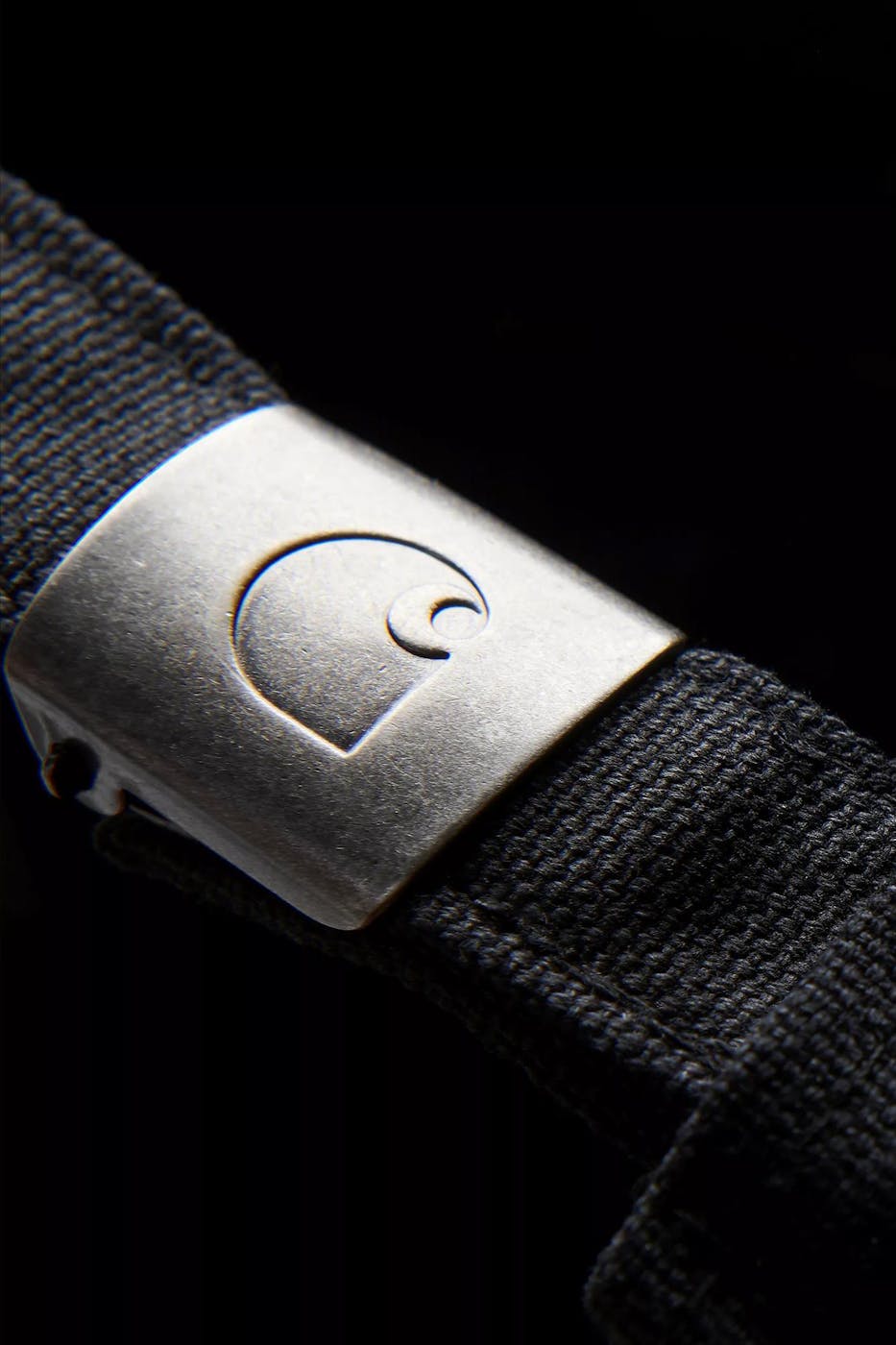 Carhartt WIP - Zwarte Canvas Script pet