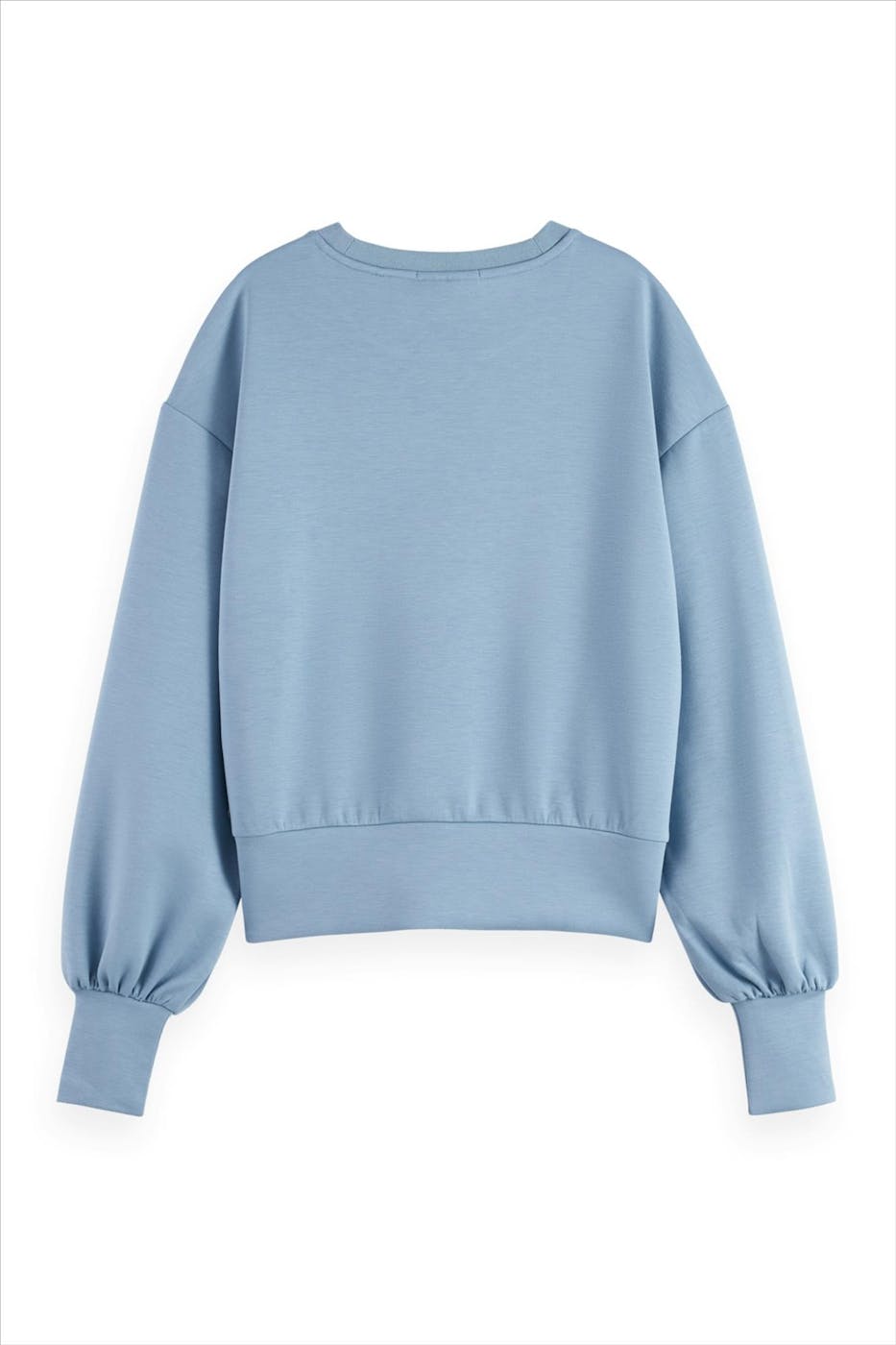 Scotch & Soda - Lichtblauwe Modal sweater