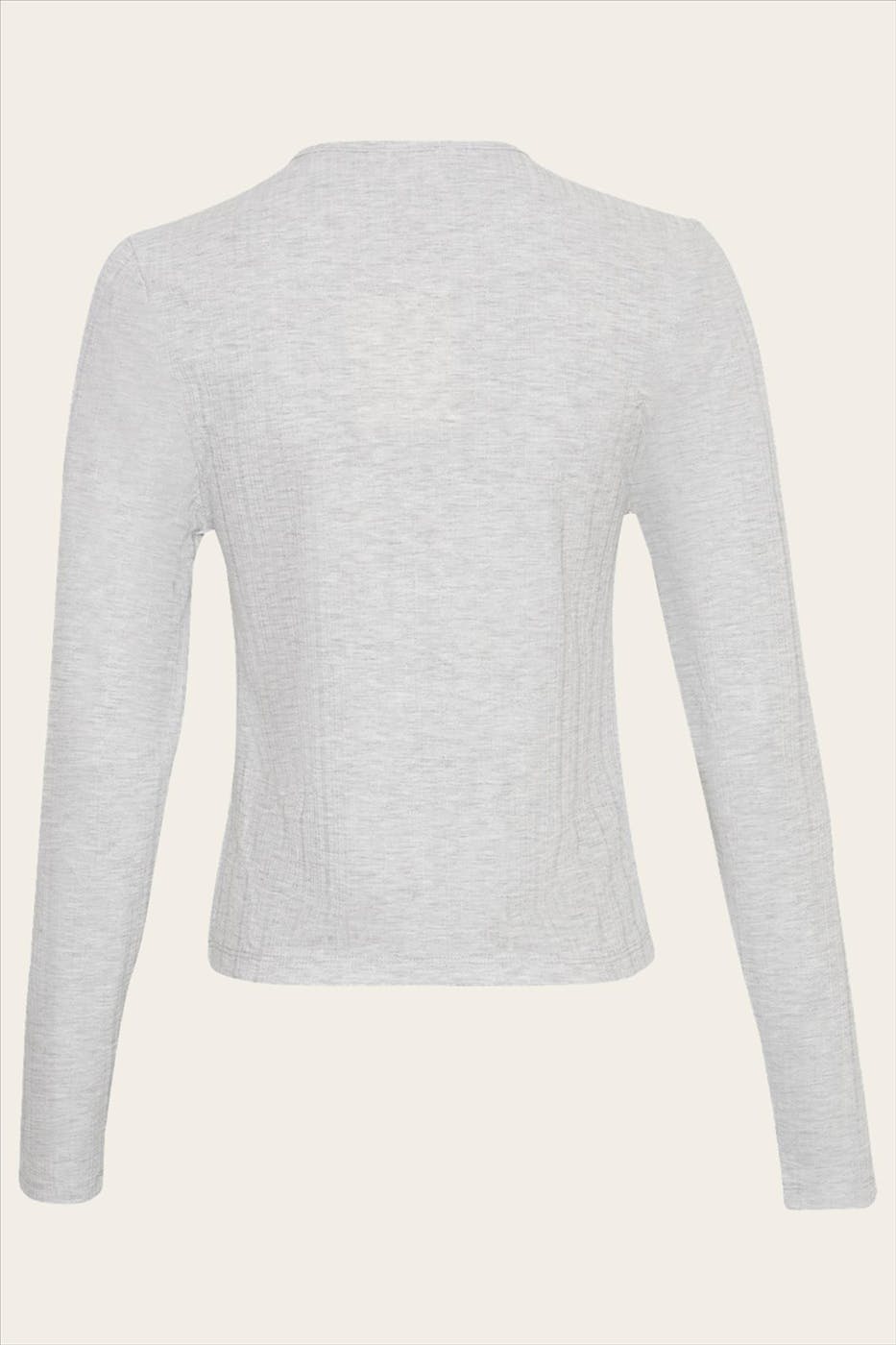 MSCH COPENHAGEN - Lichtgrijze Juna longsleeve