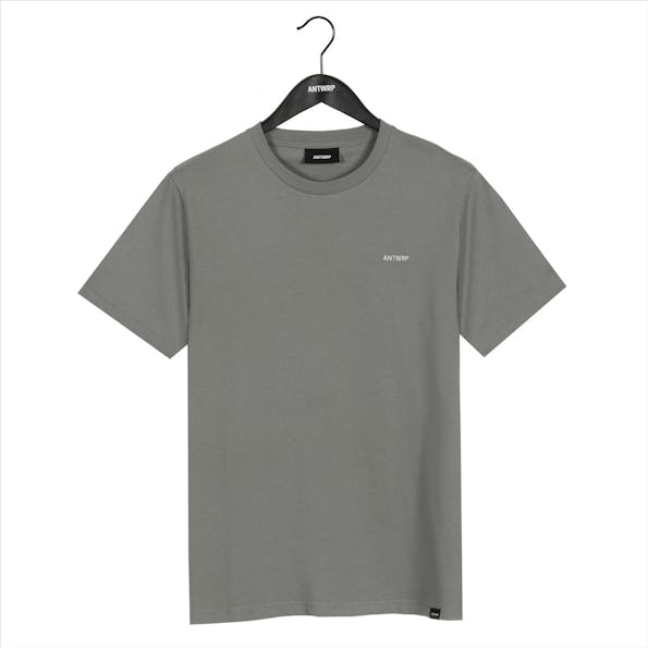 Antwrp - Grijsgroene Basic T-shirt