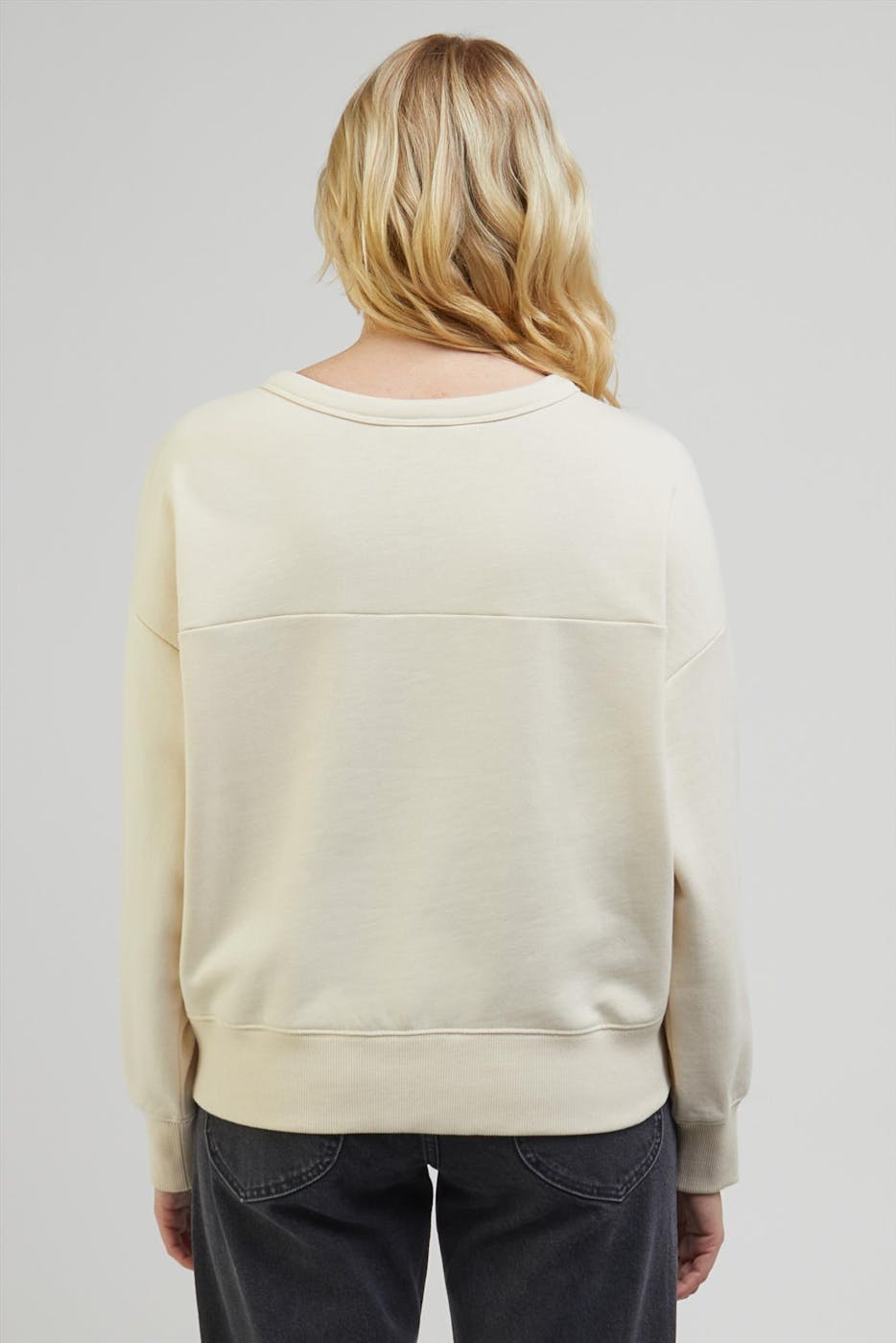 Lee - Beige Henley sweater