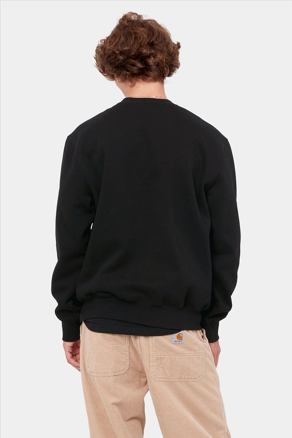 Carhartt WIP - Zwarte Script sweater
